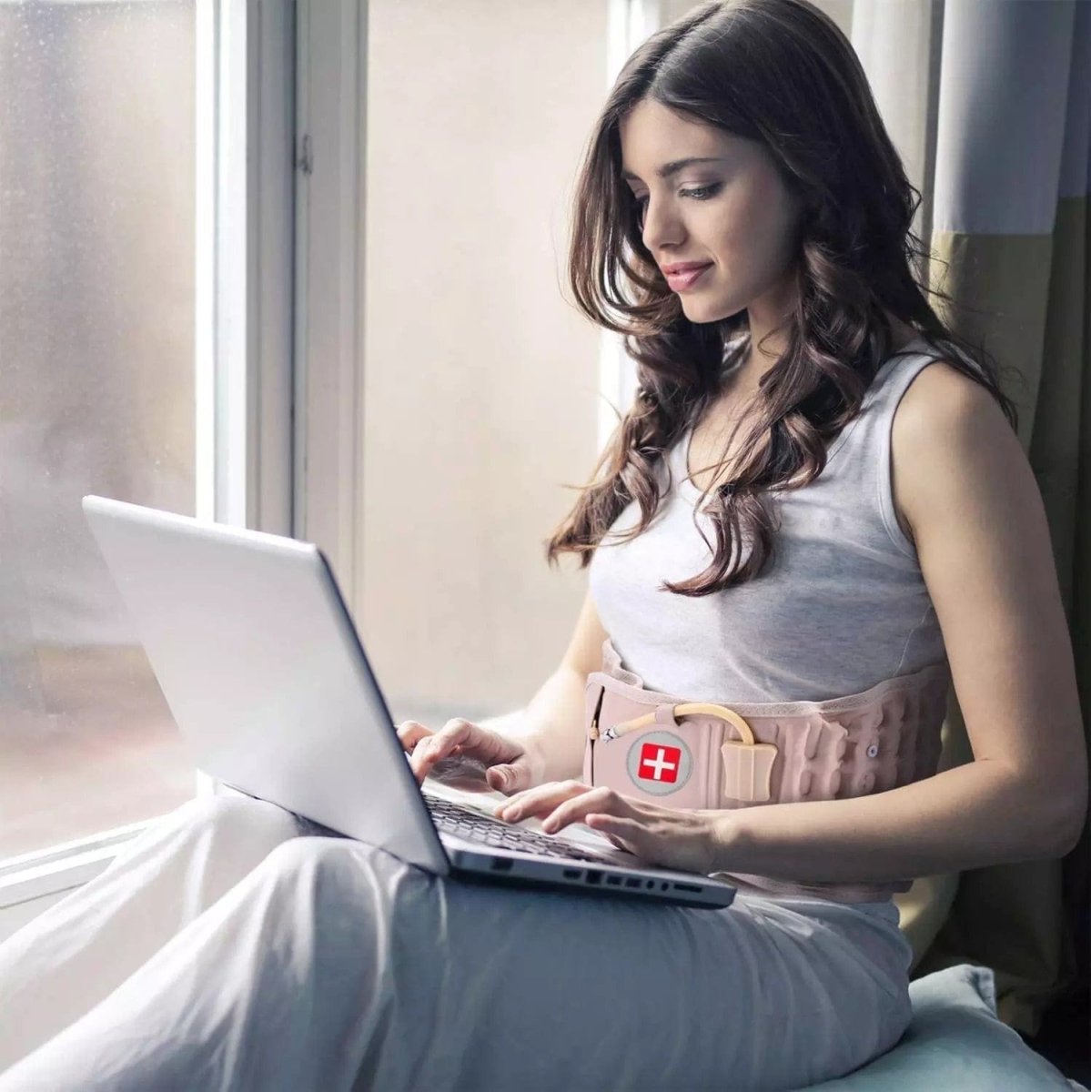 Original Neurogena Plus Decompression and Back Support Belt